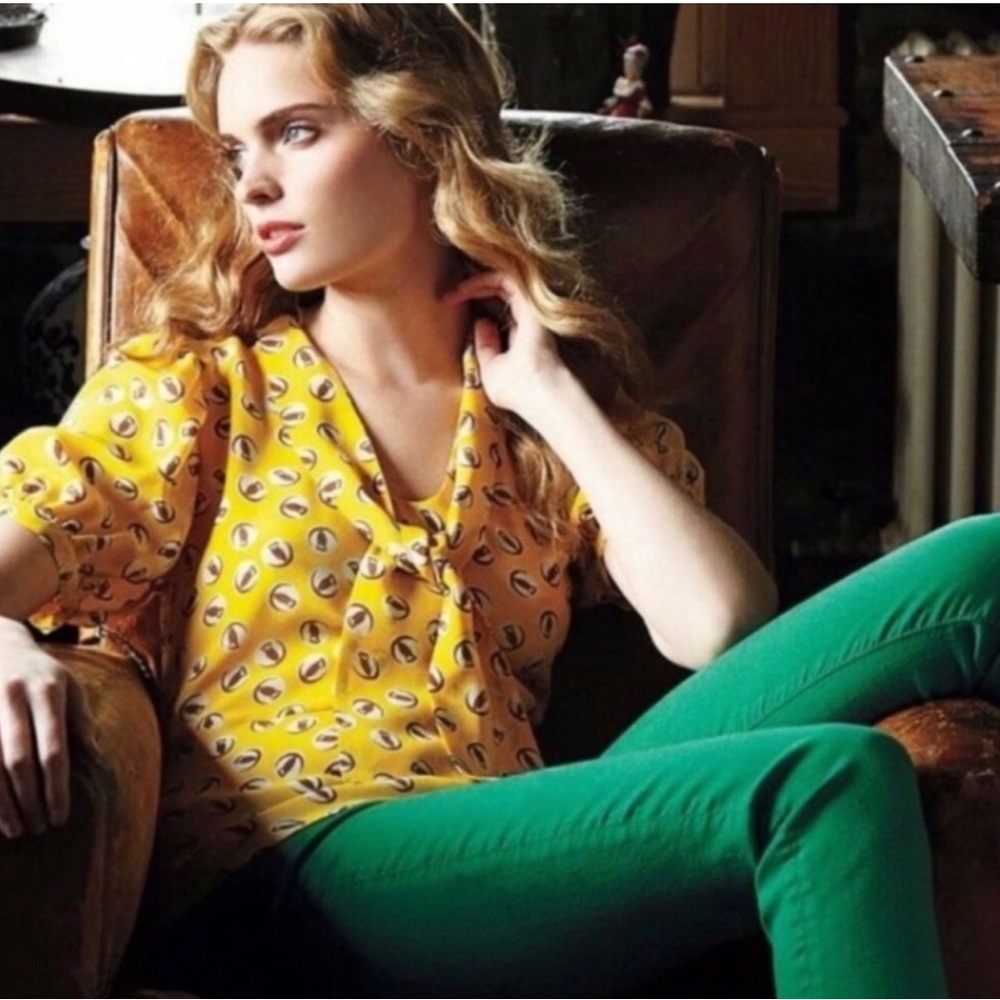 Blouse with Owl Pattern